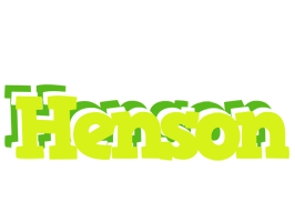 Henson citrus logo