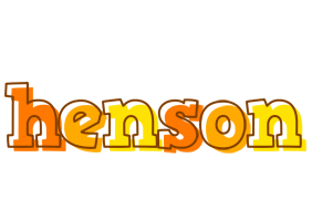 Henson desert logo