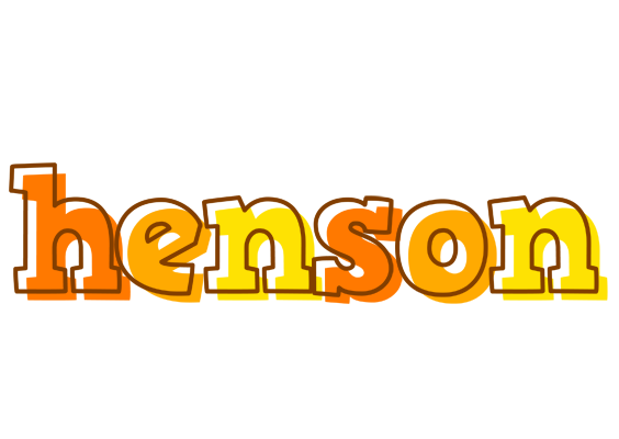 Henson desert logo