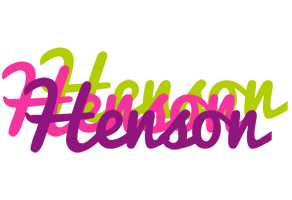 Henson flowers logo