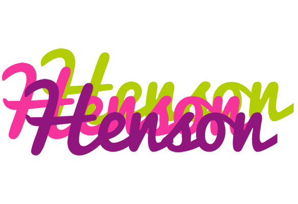 Henson flowers logo