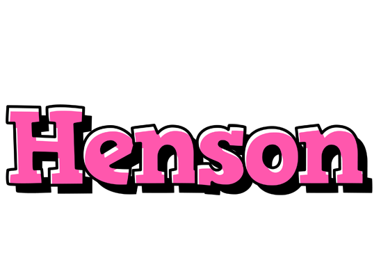 Henson girlish logo