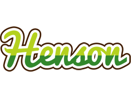 Henson golfing logo