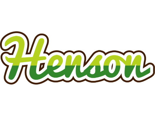 Henson golfing logo