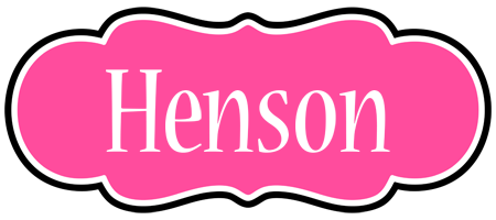 Henson invitation logo