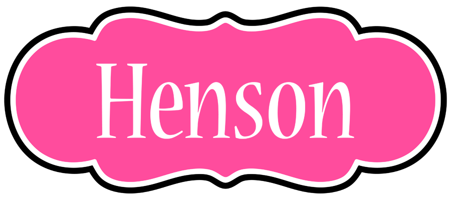 Henson invitation logo