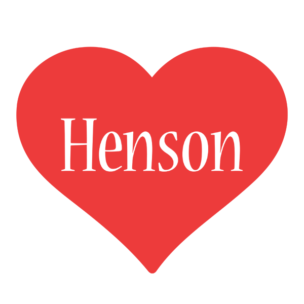 Henson love logo