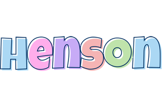Henson pastel logo