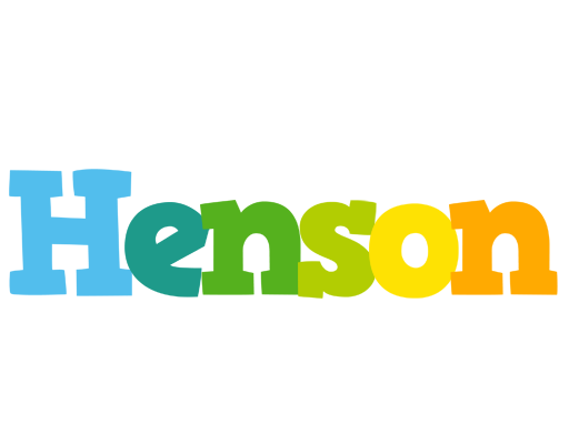 Henson rainbows logo