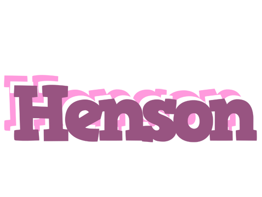 Henson relaxing logo