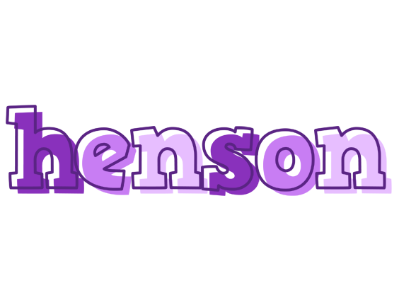 Henson sensual logo