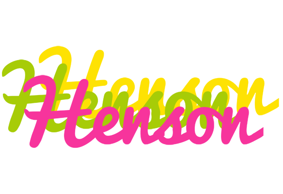 Henson sweets logo