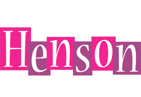 Henson whine logo