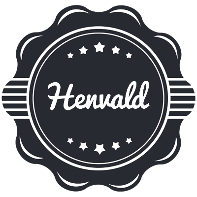 Henvald badge logo
