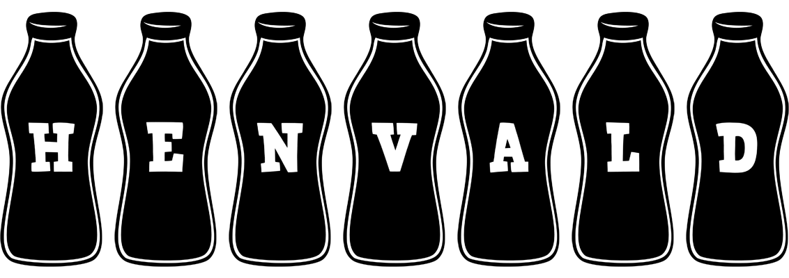 Henvald bottle logo