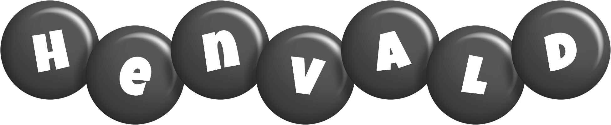 Henvald candy-black logo