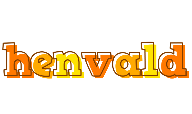 Henvald desert logo