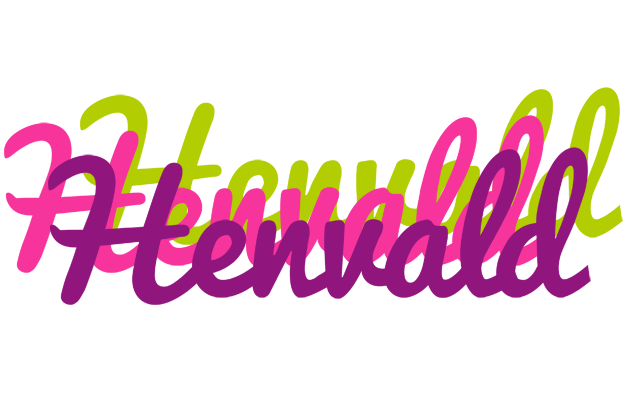 Henvald flowers logo