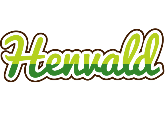 Henvald golfing logo