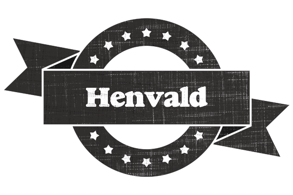 Henvald grunge logo