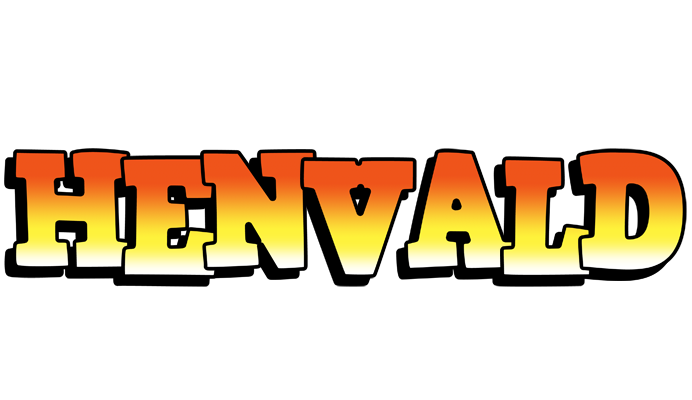 Henvald sunset logo