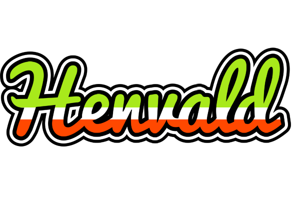 Henvald superfun logo