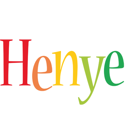 Henye birthday logo