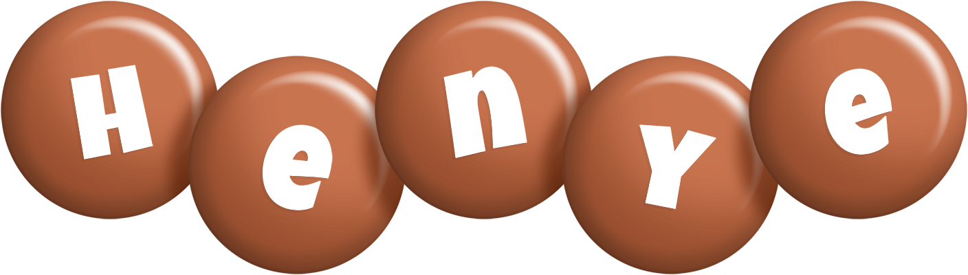 Henye candy-brown logo