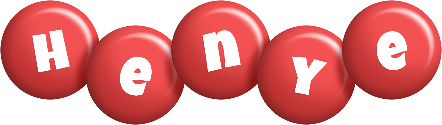 Henye candy-red logo