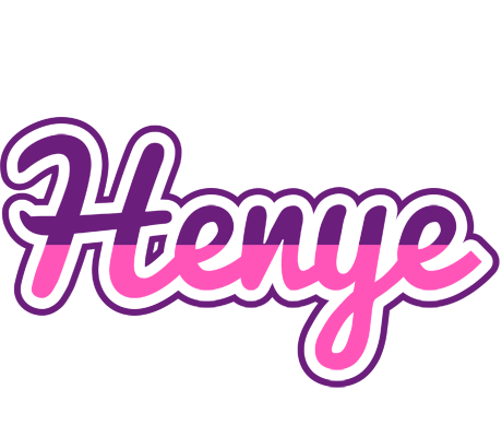 Henye cheerful logo