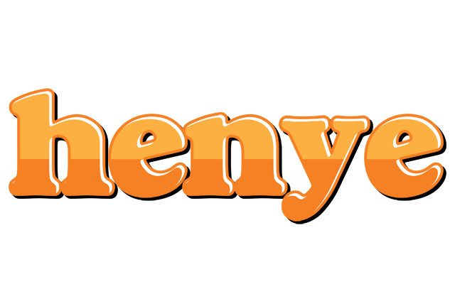 Henye orange logo