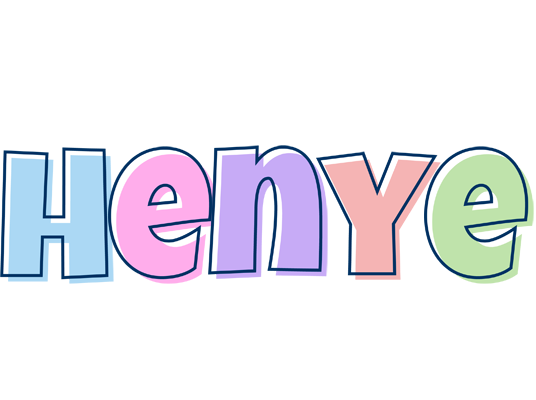 Henye pastel logo