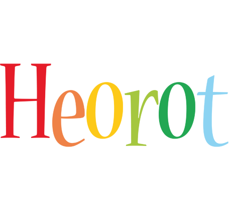 Heorot birthday logo