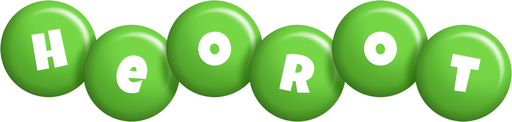 Heorot candy-green logo