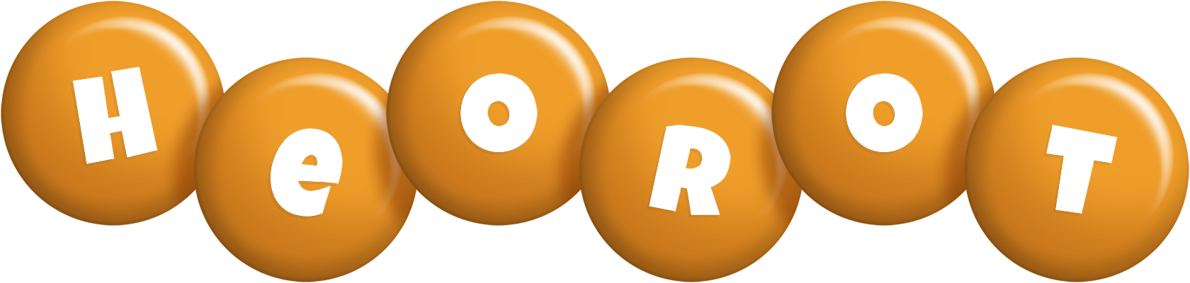 Heorot candy-orange logo