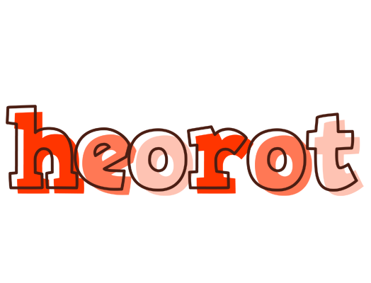 Heorot paint logo