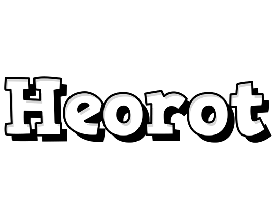 Heorot snowing logo