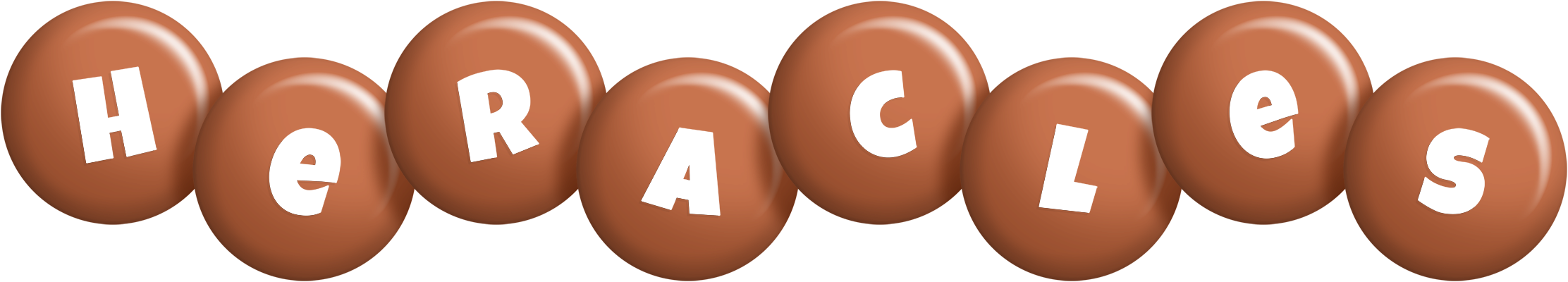 Heracles candy-brown logo