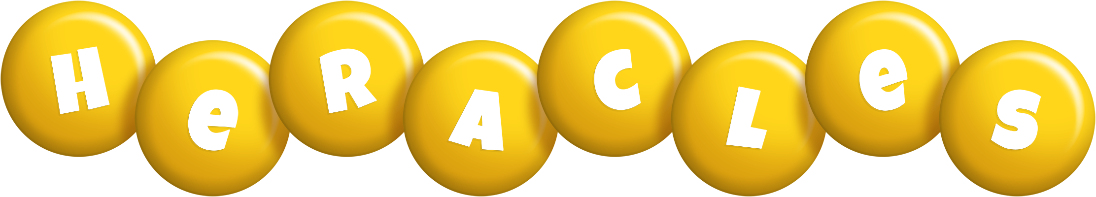 Heracles candy-yellow logo