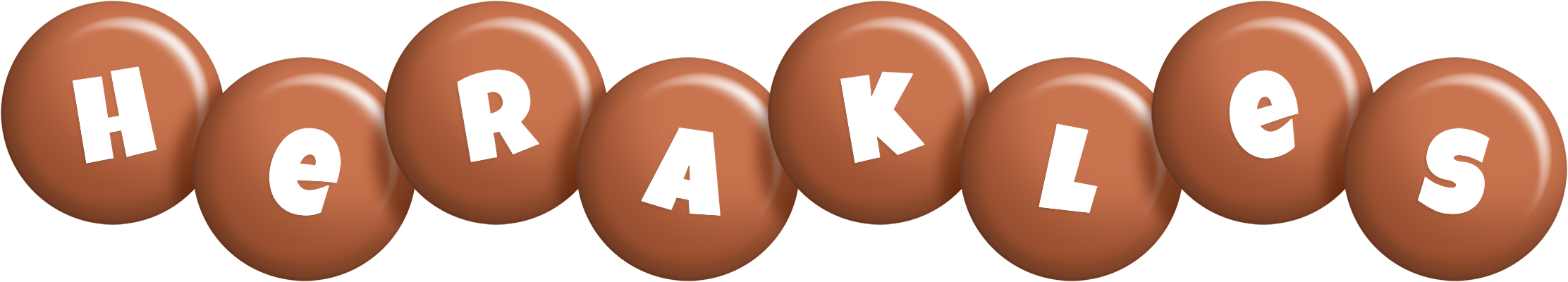 Herakles candy-brown logo