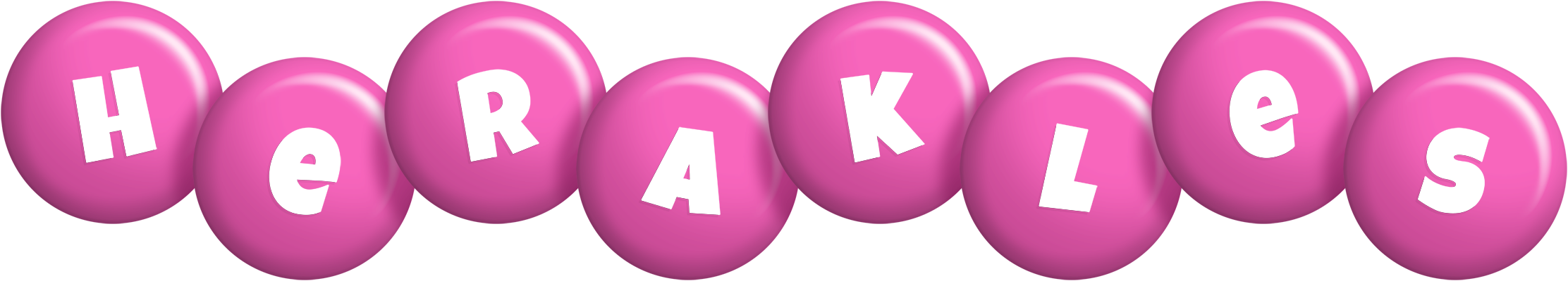 Herakles candy-pink logo