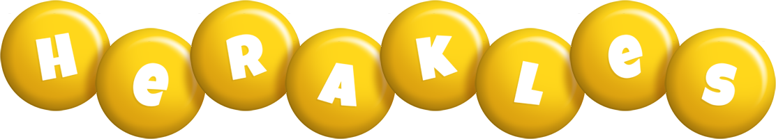 Herakles candy-yellow logo