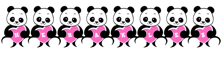 Herakles love-panda logo