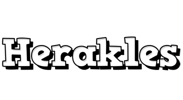 Herakles snowing logo