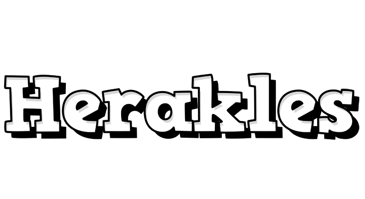 Herakles snowing logo