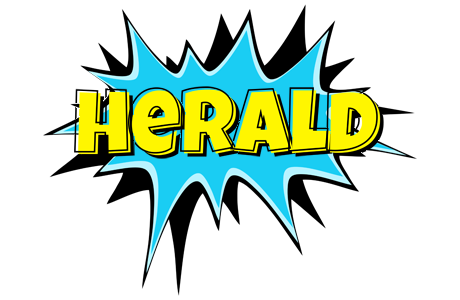 Herald amazing logo