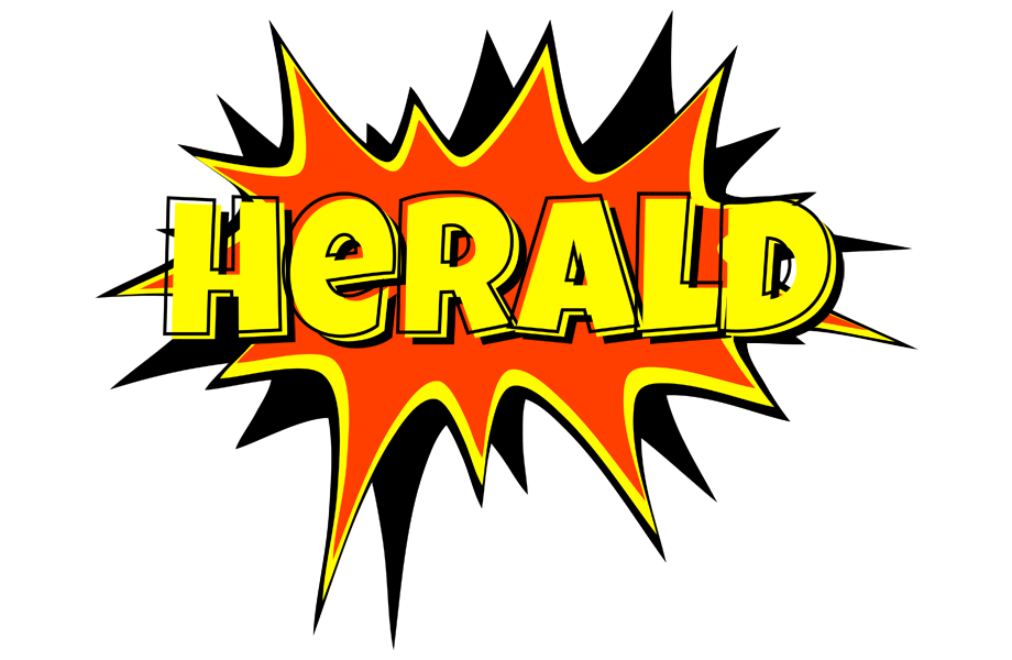 Herald bazinga logo