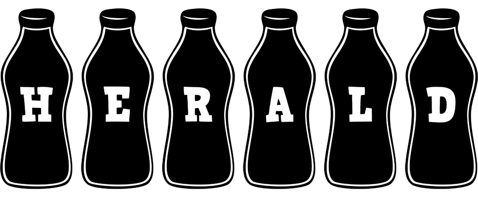 Herald bottle logo