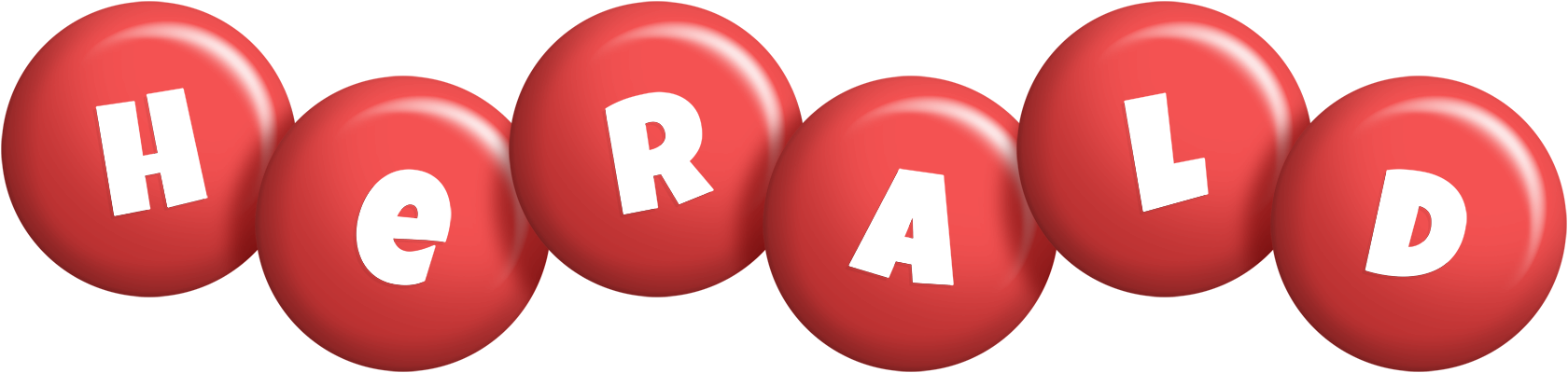 Herald candy-red logo