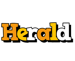 Herald cartoon logo